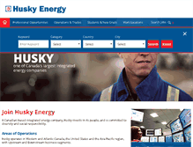 Tablet Screenshot of jobs.huskyenergy.com